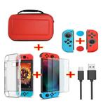 6 in 1 Kit voor Nintendo Switch - NS Opbergtas / Hoesje /, Nieuw, Verzenden