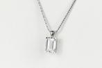 Chaîne - 14 carats Or blanc - 5.03ct. tw. Diamant (Cultivé