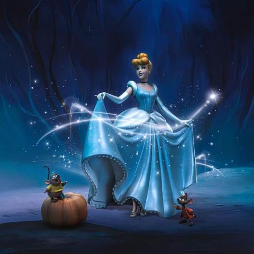 Disney Classics Art Scale Statue 1/10 Cinderella 25 cm, Verzamelen, Disney, Ophalen of Verzenden