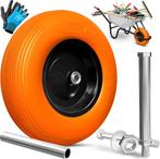 MASKO® PU Kruiwagenwiel Massief Rubber 4.80/4.00-8 Ø 390mm i, Verzenden, Nieuw