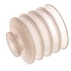 50mm Soufflet Silicone Clair Ventouse Course 30mm, Verzenden