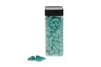 Pebble 1-2 cm. licht blauw pot 650ml steentjes, Nieuw