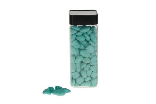Pebble 1-2 cm. licht blauw pot 650ml steentjes, Hobby en Vrije tijd, Knutselen, Nieuw