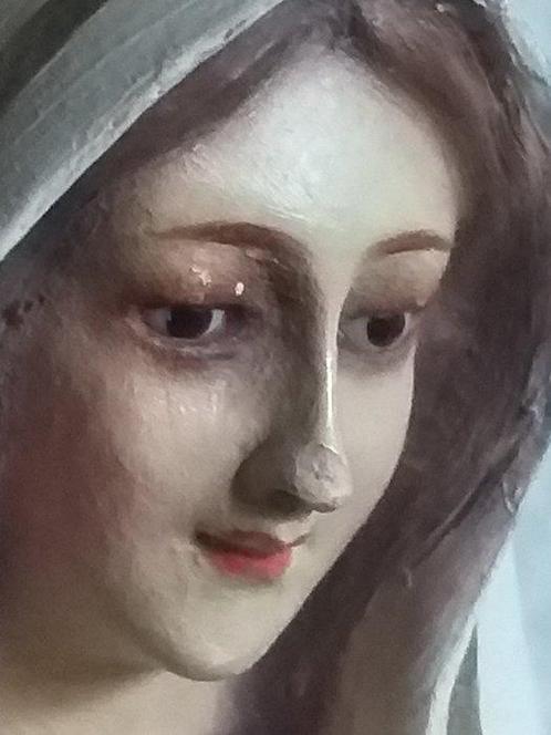sculptuur, Virgen María - Notre Dame de Lourdes - 26 cm -, Antiek en Kunst, Antiek | Boeken en Manuscripten