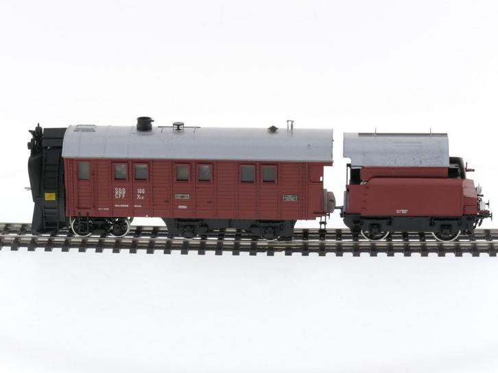 Schaal H0 Fulgurex 2067 sneeuwblazer van de SBB. OPTISCHE..., Hobby en Vrije tijd, Modeltreinen | H0, Gelijkstroom, Overige typen