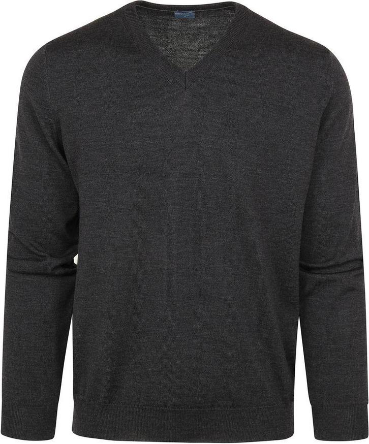 Olymp Trui Merino Antraciet maat Maat 48/50 (M) Heren, Kleding | Heren, Truien en Vesten, Grijs, Nieuw, Maat 48/50 (M), Verzenden
