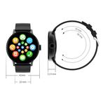 Randloze Smartwatch Siliconen Bandje Fitness Sport Activity, Handtassen en Accessoires, Smartwatches, Verzenden, Nieuw, Sanlepus