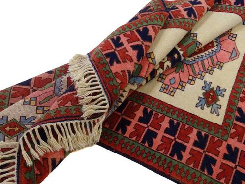 Kars Kazak - Gereinigd - Vloerkleed - 200 cm - 145 cm, Huis en Inrichting, Stoffering | Tapijten en Vloerkleden