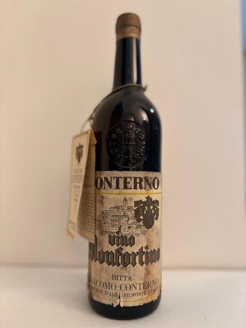 1961 Giacomo Conterno Barolo Monfortino - Piémont - 1, Verzamelen, Wijnen