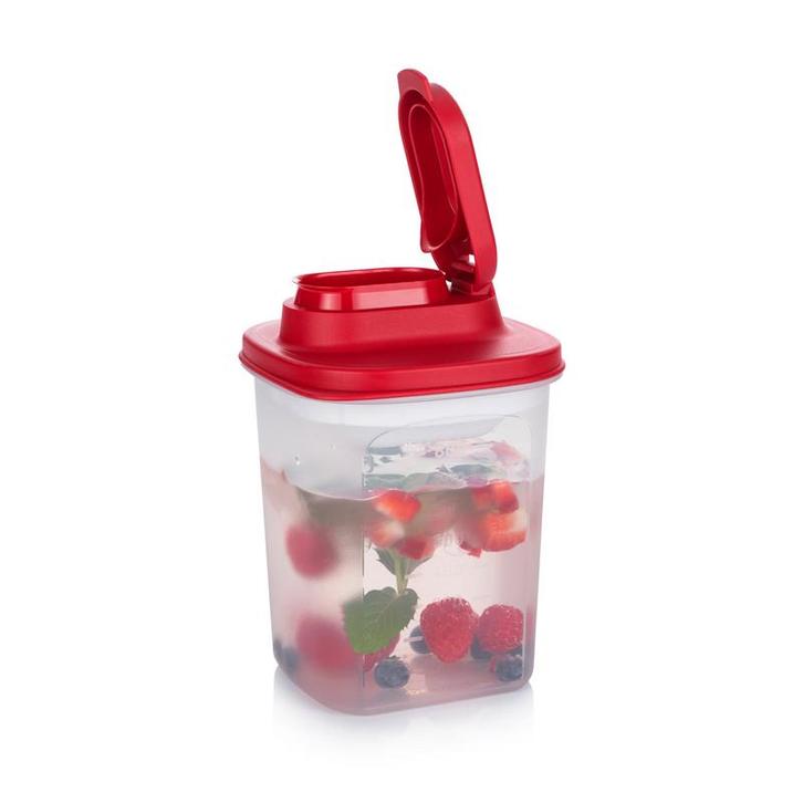 Tupperware Koelkastkan Vierkant 1 l Zonder filter, Maison & Meubles, Cuisine| Tupperware, Envoi
