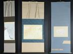 Ensemble de 3 rouleaux suspendus – Calligraphie de poèmes
