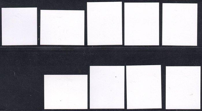 België - Kleine maar zeldzame verzameling van privéproeven, Postzegels en Munten, Postzegels | Europa | België