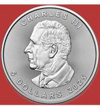 Canada. 5 Dollars 2025 Yin Yang Wolf Colourized 1 oz (.999)