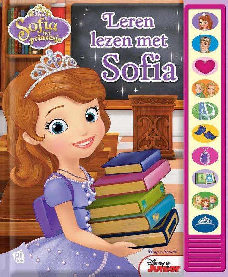 Disney Lern lezen met Sofia het Prinsesje geluidenboek, Boeken, Kinderboeken | Baby's en Peuters, Gelezen, Verzenden