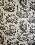 TESSUTO Toile de Jouy Original- 300x280cm - Artmaison