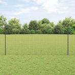 vidaXL Fence Posts 44 pcs Grijs 160 cm Staal, Tuin en Terras, Verzenden, Nieuw