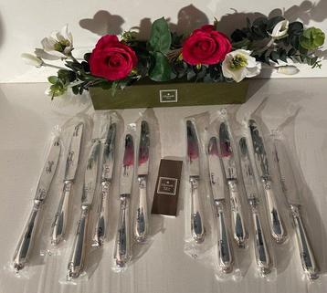 Christofle - Couteau de table - Ensemble de 12 couteaux à