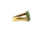 Zonder Minimumprijs - Ring - 18 karaat Geel goud - 0.25ct., Handtassen en Accessoires, Ringen, Nieuw