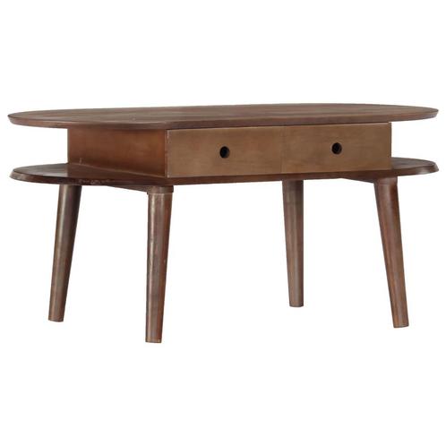 vidaXL Salontafel 100x50x46 cm massief acaciahout, Huis en Inrichting, Kasten | Overige, Nieuw, Verzenden