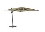 Suns Palmoli parasol 300 x 300 cm forest green |, Tuin en Terras, Nieuw
