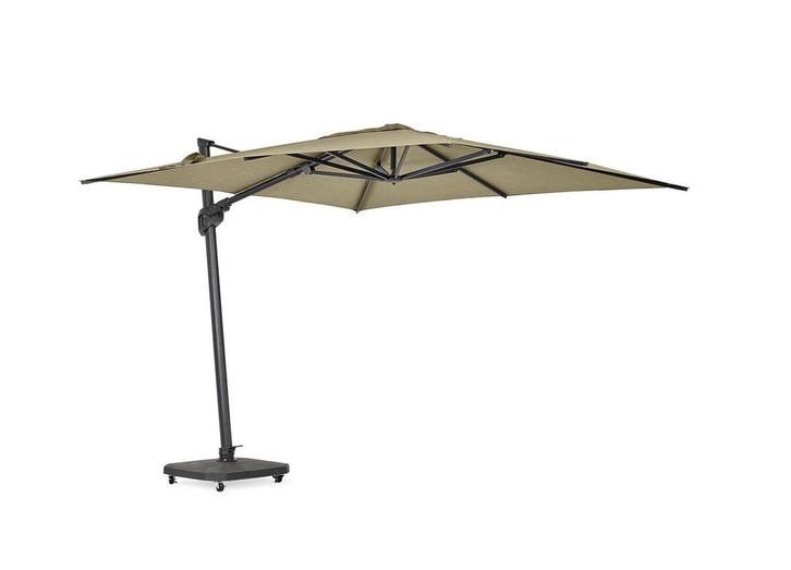 Suns Palmoli parasol 300 x 300 cm forest green |, Tuin en Terras, Tuinsets en Loungesets