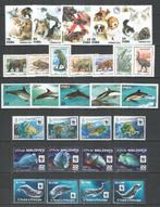 Wereld 1990/2016 - collectie WWF, dieren, vogels, vissen, Postzegels en Munten, Gestempeld