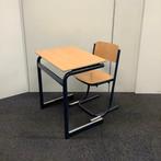 Complete set 20 stuks, schooltafel (MDF) + schoolstoel, Vijf, Zes of meer stoelen, Gebruikt