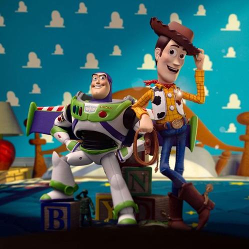 Toy Story Deluxe Art Scale Statue 1/10 Buzz & Woody 21 cm, Verzamelen, Disney, Ophalen of Verzenden