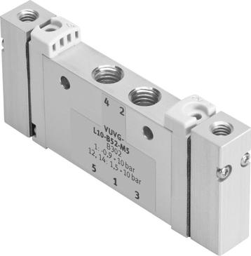 Festo 2x3/2 NO Vanne Pneumatique Monostable M5 125l/min -, Bricolage & Construction, Verzenden