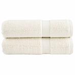 vidaXL Badhanddoeken SOLUND 2 st 600 g/m² 100x150 cm, Huis en Inrichting, Badkamer | Badtextiel en Accessoires, Verzenden, Nieuw