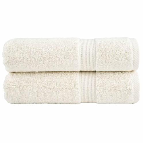 vidaXL Badhanddoeken SOLUND 2 st 600 g/m² 100x150 cm, Huis en Inrichting, Badkamer | Badtextiel en Accessoires, Nieuw, Verzenden