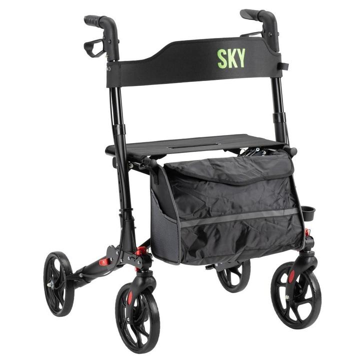 Sky lichtgewicht rollator - Zwart, Divers, Déambulateurs, Enlèvement ou Envoi