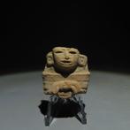 Teotihuacán, Mexico Terracotta Godheid figuur. 100-500
