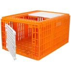 Transportkist 77x57x42 + zijdeur, Dieren en Toebehoren, Nieuw
