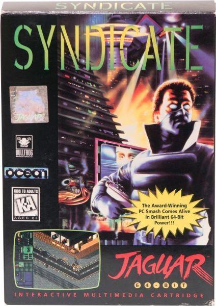 Syndicate-Standaard (Atari Jaguar) Gebruikt, Games en Spelcomputers, Games | Atari, Ophalen of Verzenden