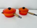 Le Creuset - Steelpan (2) - smeltend - Set potten en pannen