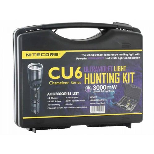 Nitecore CU6 Hunting Kit (Zaklampen, Verlichting), Huis en Inrichting, Lampen | Overige, Nieuw, Verzenden