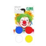 Clowns Schmink Waterbasis, Nieuw, Verzenden