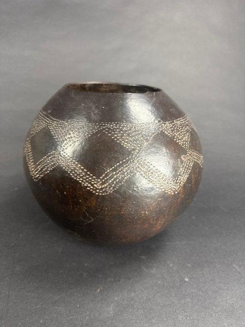 Zulu - Vaas  - Terracotta, Antiek en Kunst, Kunst | Niet-Westerse kunst