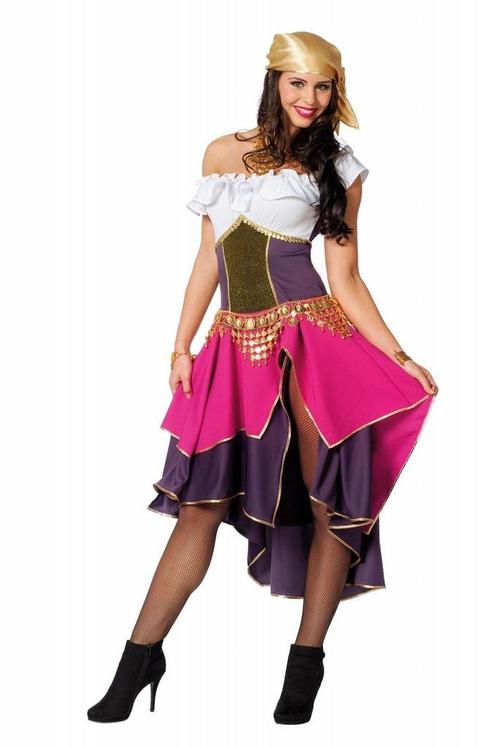 Zigeunerin Jurk, Kleding | Dames, Carnavalskleding en Feestkleding, Nieuw, Verzenden