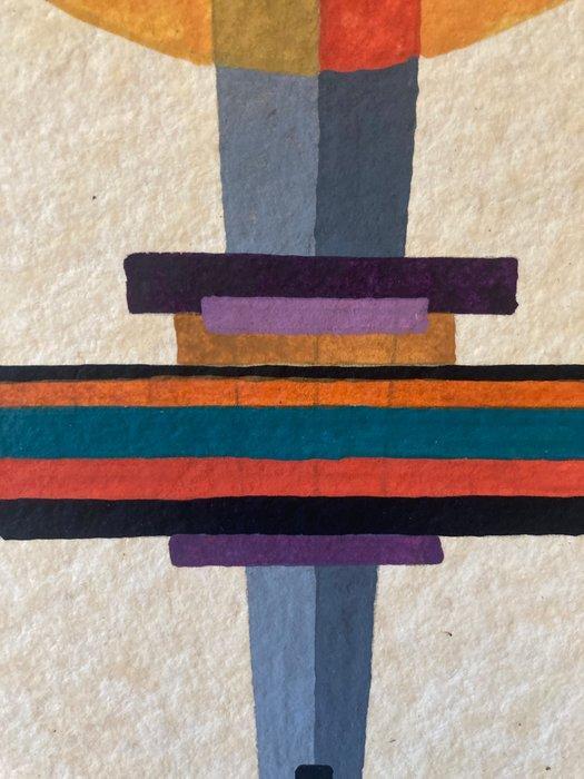 Boris Alepkow (XIX-XX) - Suprématisme Avant Garde Russe, Antiek en Kunst, Kunst | Schilderijen | Modern