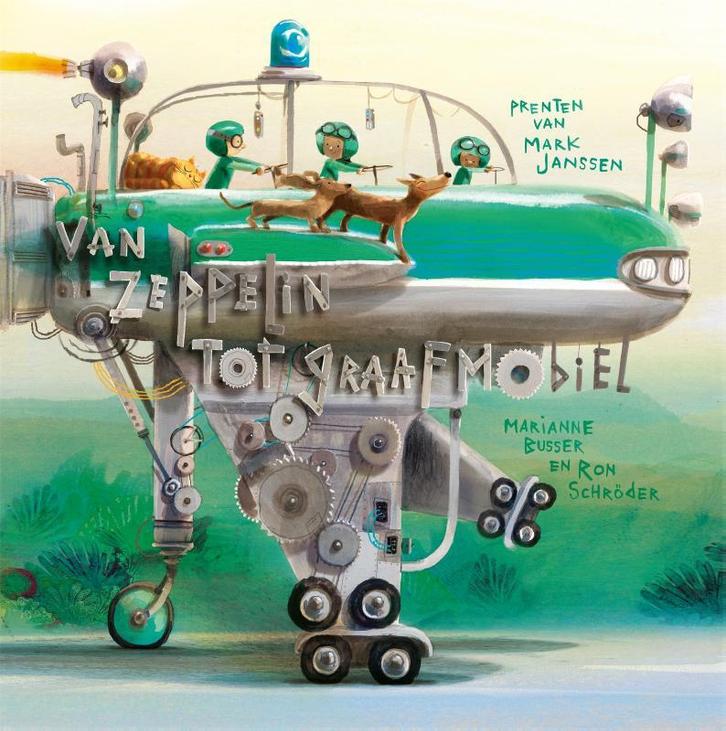 Van zeppelin tot graafmobiel 9789048848522 Marianne Busser, Boeken, Prentenboeken en Plaatjesalbums, Zo goed als nieuw, Verzenden