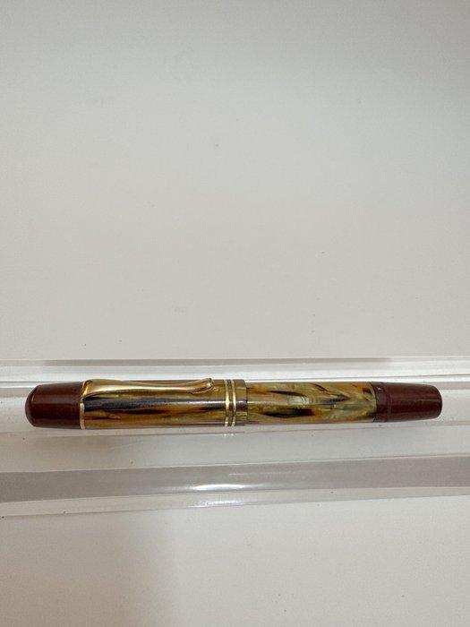 Pelikan - 101N Brown Pearl Tortoise - Vulpen, Verzamelen, Pennenverzamelingen