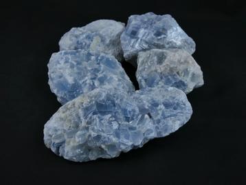 Blauwe Calciet Ruw - Set 5 Stuks - 4,8kg / 10-18cm - Werk... beschikbaar voor biedingen