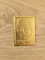 Médaillon en or 24 K Johan Cruyff + Tableau Johan Cruyff, Verzamelen, Nieuw