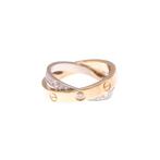 Cartier - Ring - 18 karaat Witgoud, Roze goud, Handtassen en Accessoires, Ringen, Nieuw
