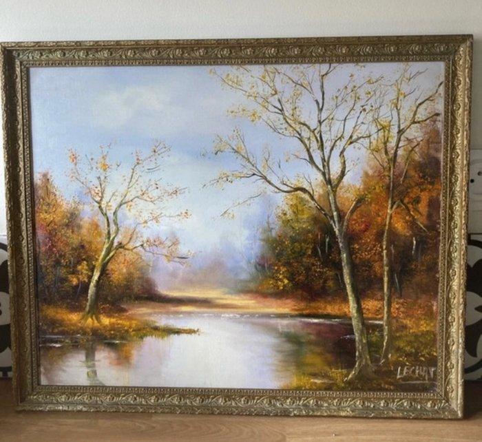 French School (XX) - Paysage d’Automne, Antiek en Kunst, Kunst | Schilderijen | Klassiek