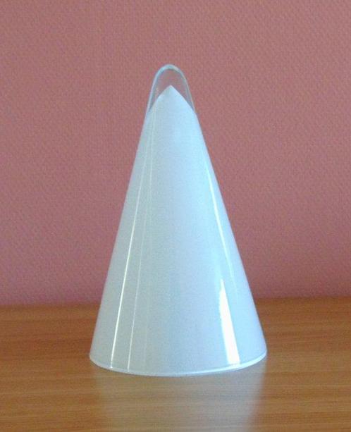 Lampe - teepee - Verre - Lampe de table tipi, Antiek en Kunst, Antiek | Verlichting