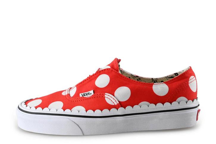 Vans Instappers in maat 38½ Rood | 5% korting, Kleding | Dames, Schoenen, Rood, Gedragen, Instappers, Verzenden
