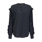 Pinko • zwarte blouse Belinda • 36 (IT42), Pinko, Verzenden, Zwart, Nieuw